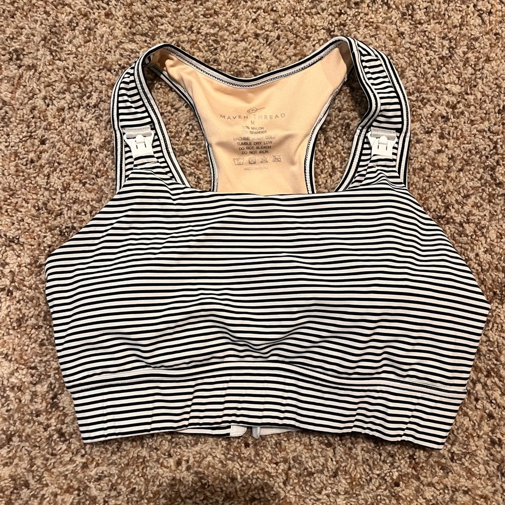 Maven Thread nursing sports bra